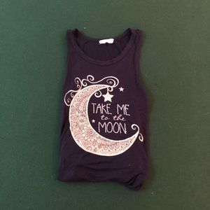 Girl’s Navy Tank Top Medium